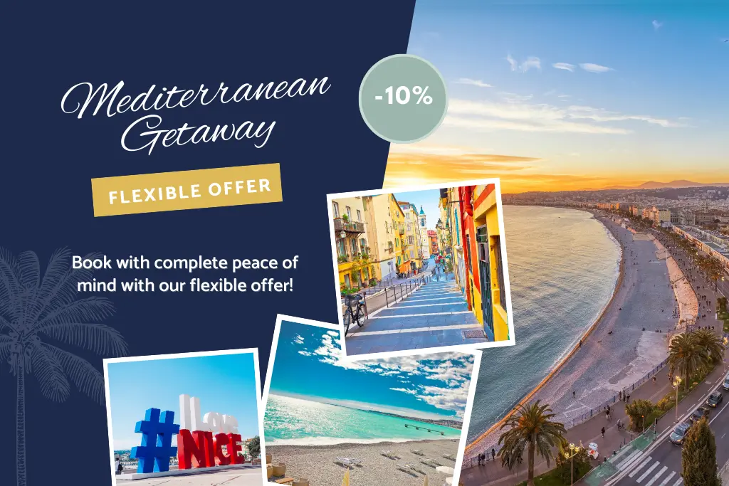 Mediterranean Getaway -10% - Flexible offer - Hôtel Aria Nice